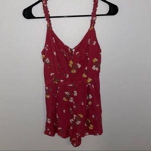 HOLLISTER Floral Romper
